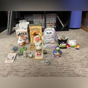 Figure Collection; Twinkle Twinkle, Sanrio, Mofusand, Molinta, Naruto, etc.